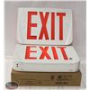 NEW LUMACELL PLASTIC LED EXIT SIGN