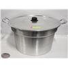 X-LARGE ALUMINUM POT 19" DIAMETER X 12" DEEP WITH