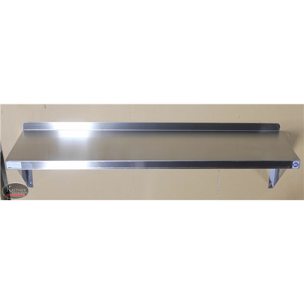 NEW 48 X14  STAINLESS STEEL WALL SHELF