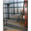 Image 1 : 6' GREEN 5-TIER WIRE STORAGE RACK 72"X14"X75"