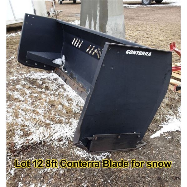 8ft Conterra blade for snow