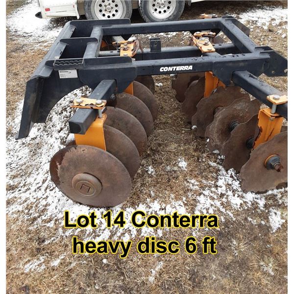 Conterra heavy disc 6 ft