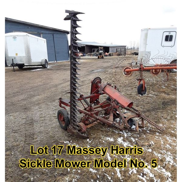 Massey Harris Sickle Mower Model No 5