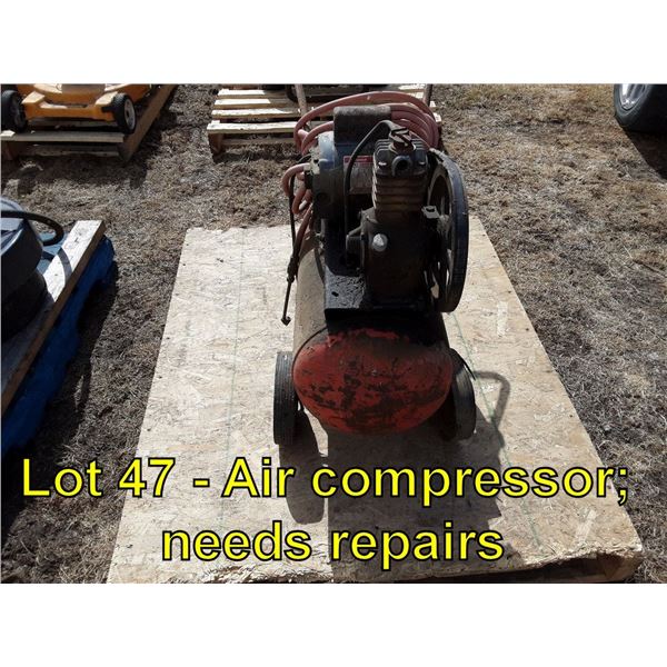 Air compressor, needs repairs