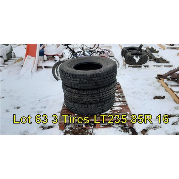 Tires LT235 85R 16