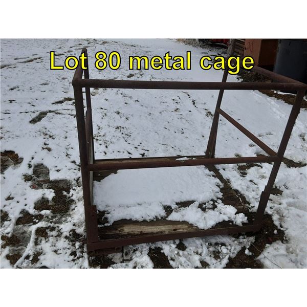 Metal cage