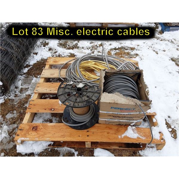 Misc electric cables