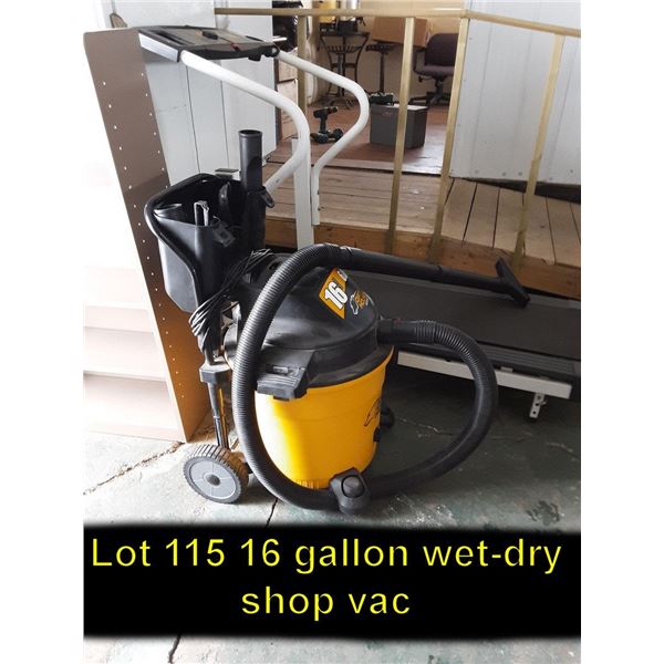 16 gallon wet-dry shop vac