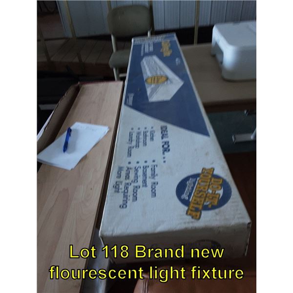 Brand new flourescent light fixture