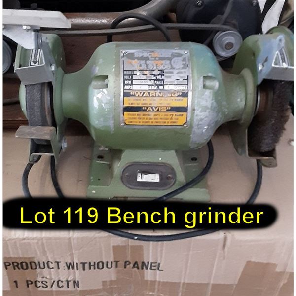 Bench grinder