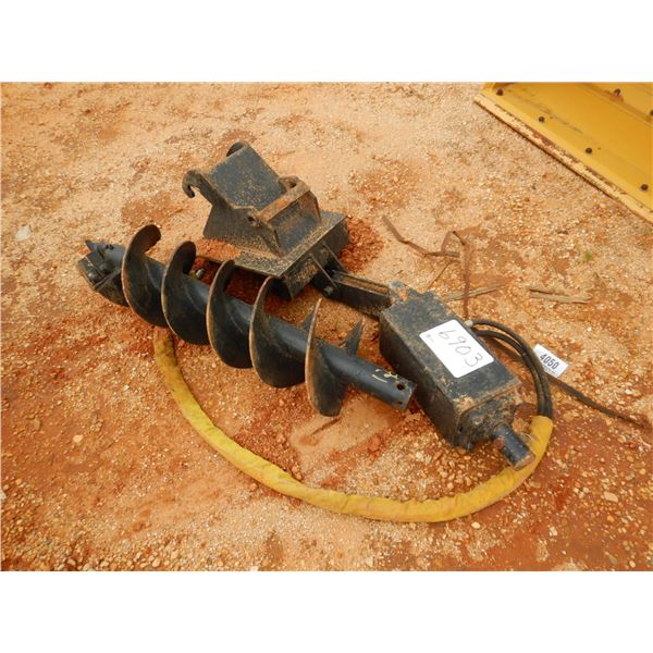 HYDRAULIC AUGER W/ 12" BIT