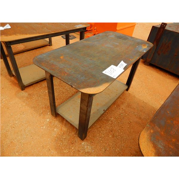 29" X 57" STEEL WORK TABLE (B7)