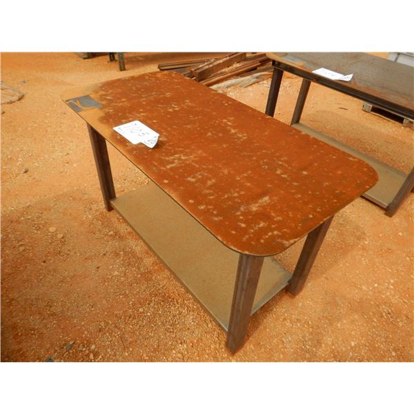 29" X 57" STEEL WORK TABLE (B7)