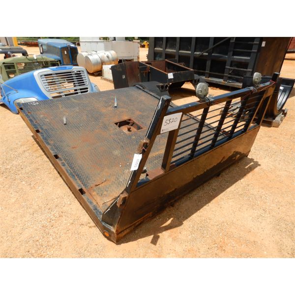 TOP HAT FLATBED BODY W/ HEADACHE RACK