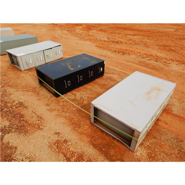 (3) 4 DRAWER FILE CABINET (B9)