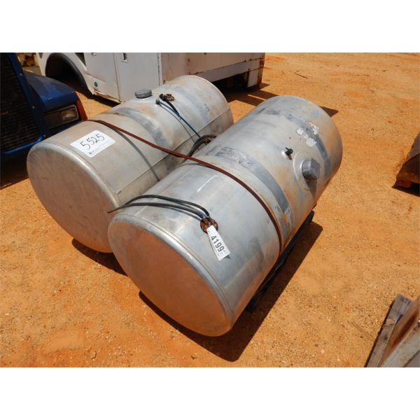 (2) 120 GALLON ALUMINUM FUEL TANKS