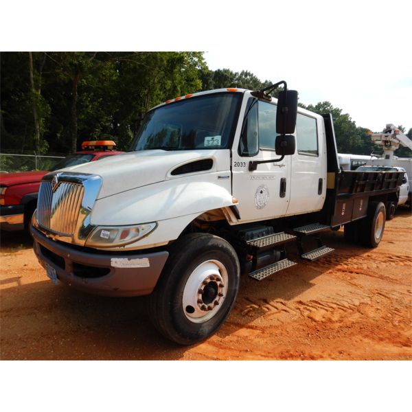 2008 INTERNATIONAL 4300 DURASTAR Flatbed Dump Truck