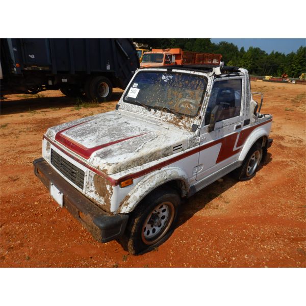1988 SUZUKI SAMURAI SUV