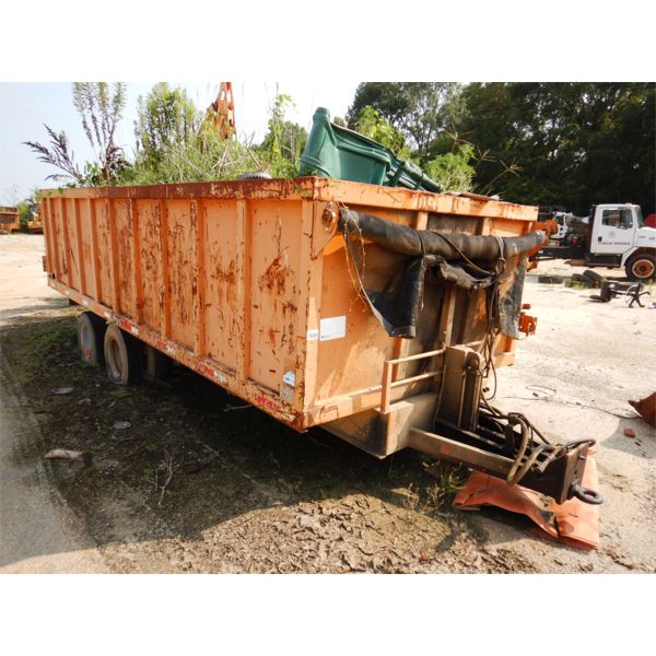 MILES TRAILERS 20' STRAIGHT PULL Dump Trailer