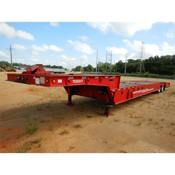 2007 TRAIL-EZE TE80HT Lowboy Trailer