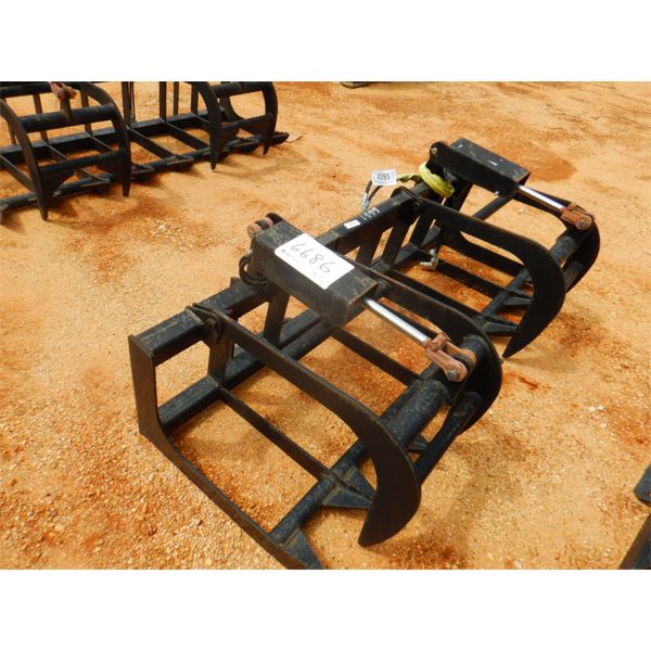 78" ROOT GRAPPLE, fits skid steer