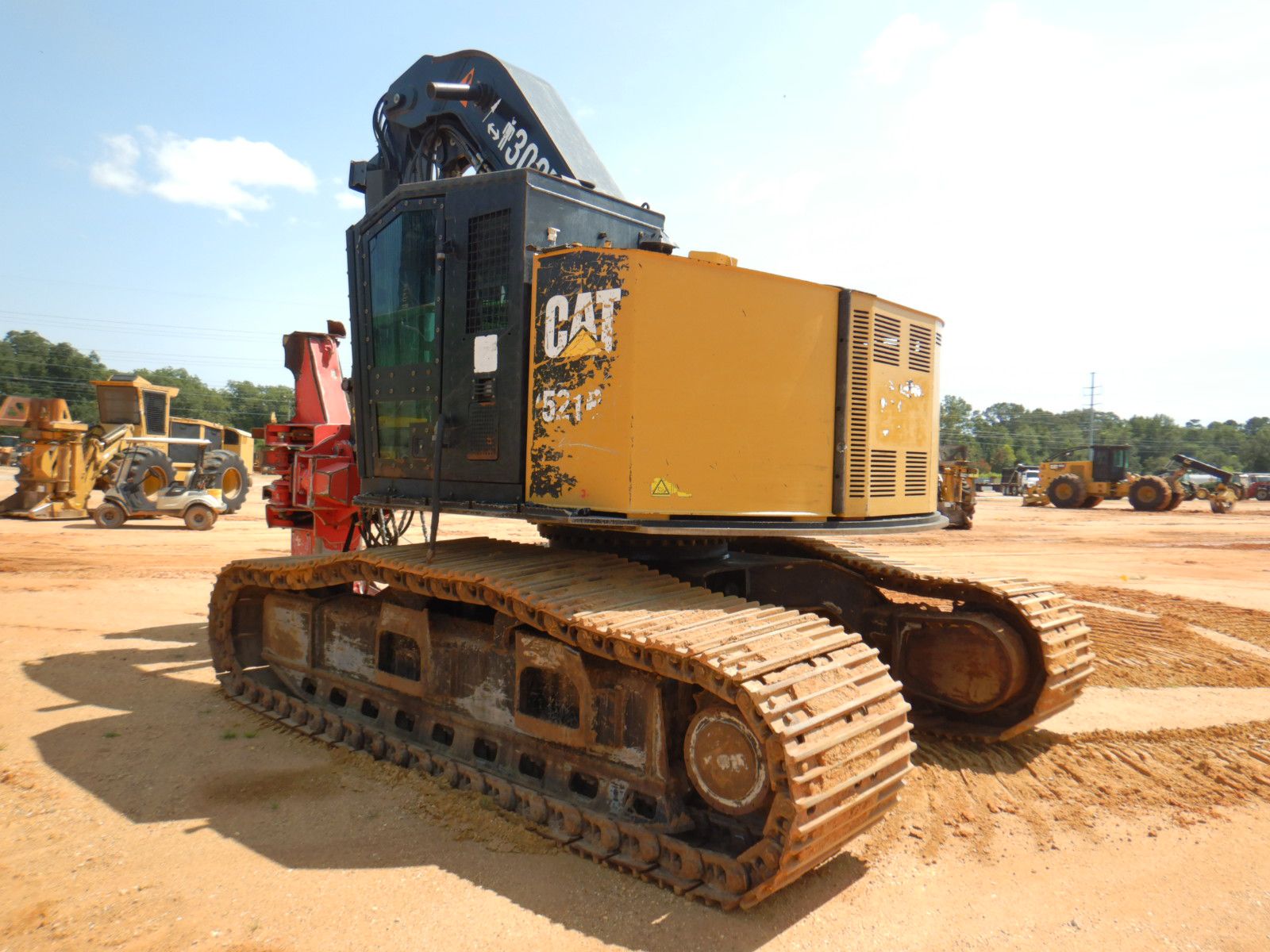 Cat 511 2016 CAT 521B TRACK Feller Buncher - J.M. Wood Auction Company, Inc.