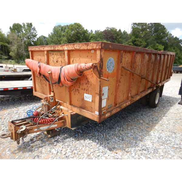 1998 MILES  Dump Trailer