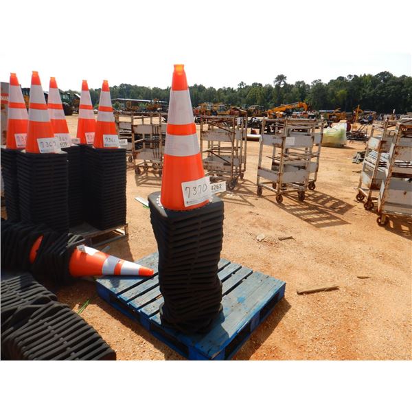 (25) TRAFFIC SAFETY CONES (B9)