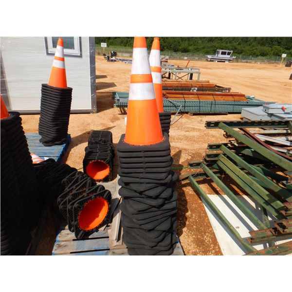 (25) TRAFFIC SAFETY CONES (B9)