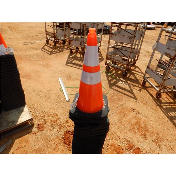 (25) TRAFFIC SAFETY CONES (B9)