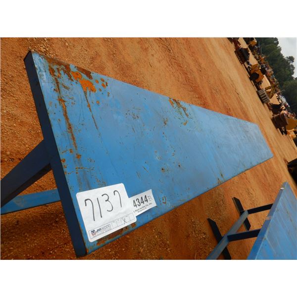 2' X 12' METAL TABLE (B7)