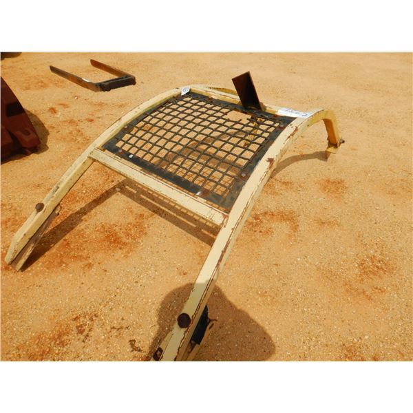 SAFETY SCREEN & ROLL BAR (FITS CRALWER TRACTOR) (B6)