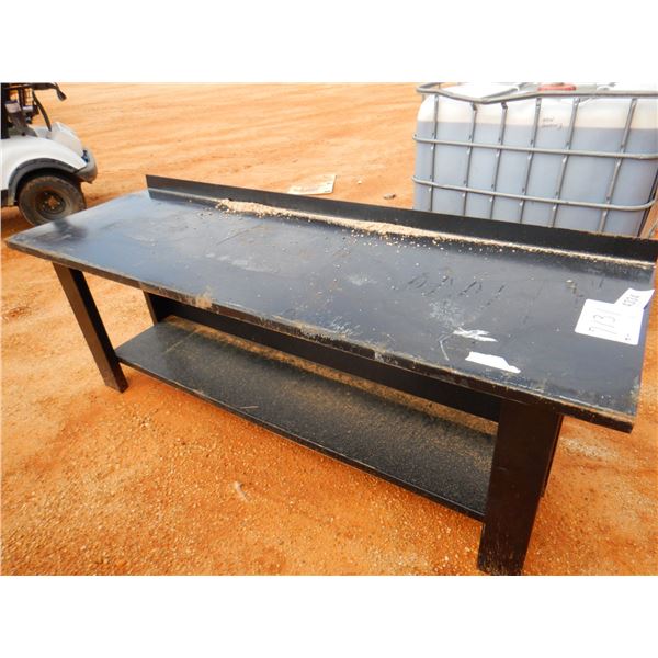 30" X 90" METAL TABLE (B7)