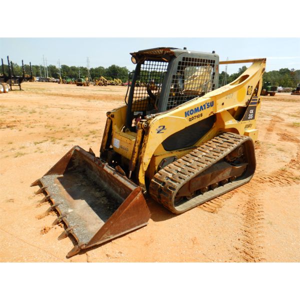 2007 KOMATSU CK35-1 Skid Steer Loader - Crawler