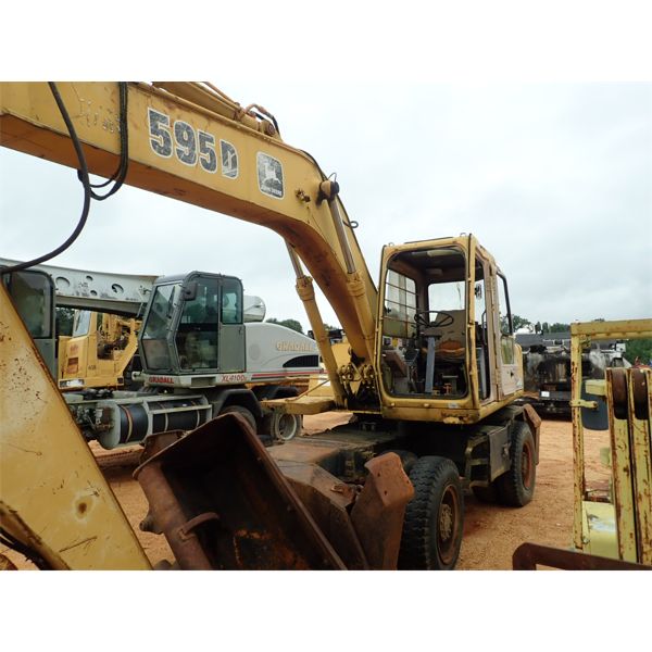 JOHN DEERE 595D Excavator - Wheel
