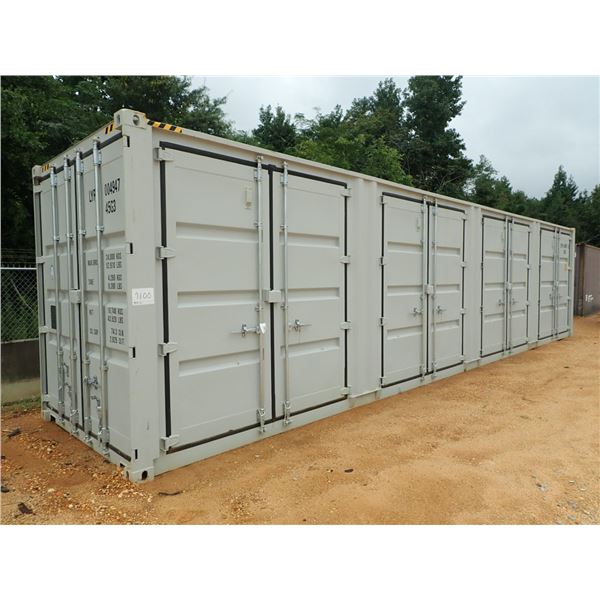 40' STEEL 5 DOOR SHIPPING CONTAINERS (B7)