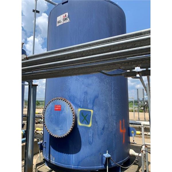2012 HALL TANK CO 3000 GAL HYD OIL TANK
