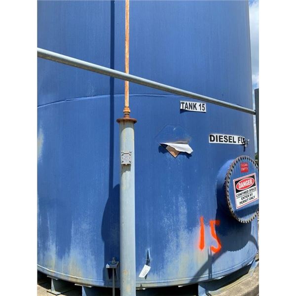 2012 HALL TANK CO 25,000 DIESEL TANK