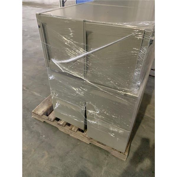 (6) METAL CABINETS WITH DRAWERS  ~Selling Offsite: Located in De Kalb, MS~