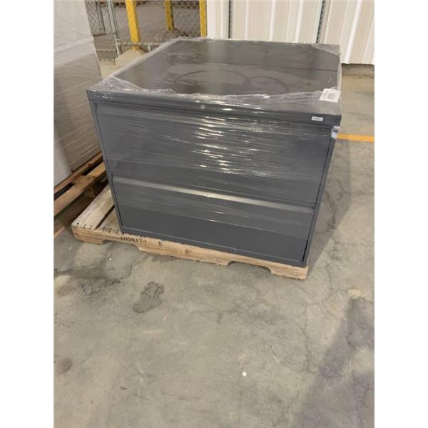 (2) METAL CABINETS W/2 DRAWERS  ~Selling Offsite: Located in De Kalb, MS~