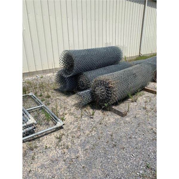 (8) ROLLS, 7' CHAIN LINK FENCE  ~Selling Offsite: Located in De Kalb, MS~