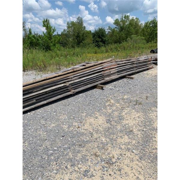 WOOD RAFTERS/TIN/MISC WOOD ~Selling Offsite: Located in De Kalb, MS~