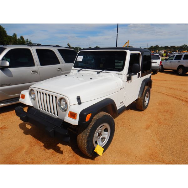 2006 JEEP WRANGLER SPORT SUV