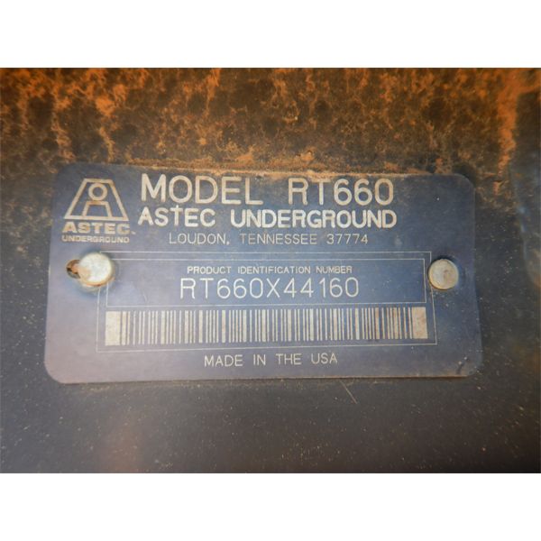 2006 ASTEC RT660 Trencher - J.M. Wood Auction Company, Inc.