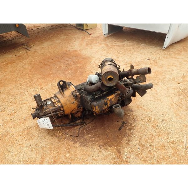 CASE DIESEL ENGINE W/TRANSMISSION (A-1)