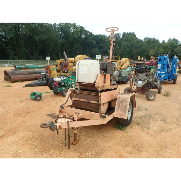 MULTIQUIP P-783 DOUBLE DRUM ROLLER, HATZ DIESEL WITH S/A TRAILER (B-2)