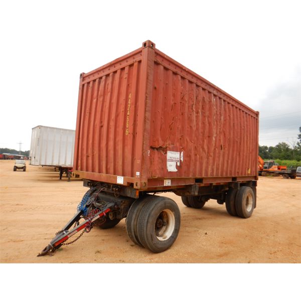 HOMEMADE 17' DEBRIS TRAILER