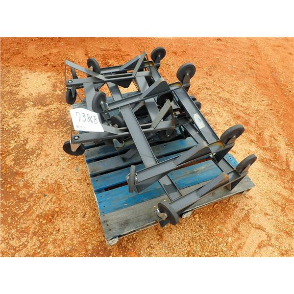 (5) ROLL AROUND METAL CART