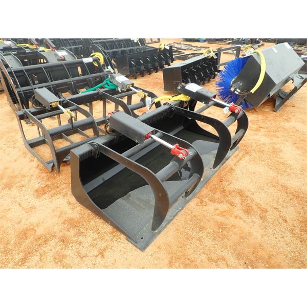 BUCKET GRAPPLE, 72" WIDE (FITS SKID STEER LOADER) (B5)