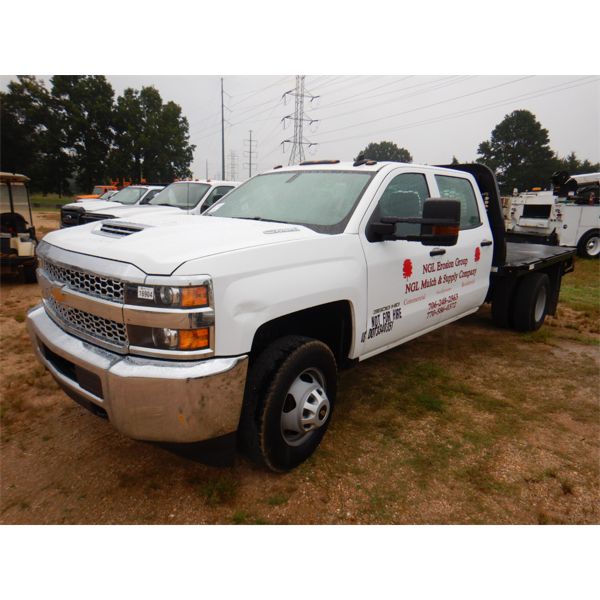 2019 CHEVROLET 3500 HD Flatbed Truck
